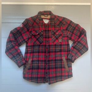 Men’s Legendary Whitetails Sherpa Lined Flannel, Size M